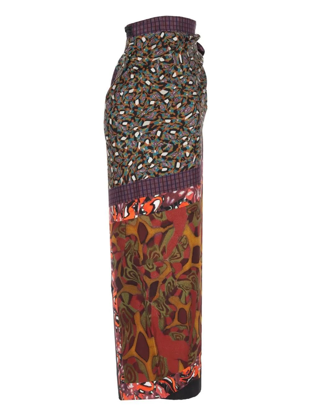 Scarfy Printed Long Skirt Skirts Multicolor sold by Wanan Luxury product image thumbnail 3