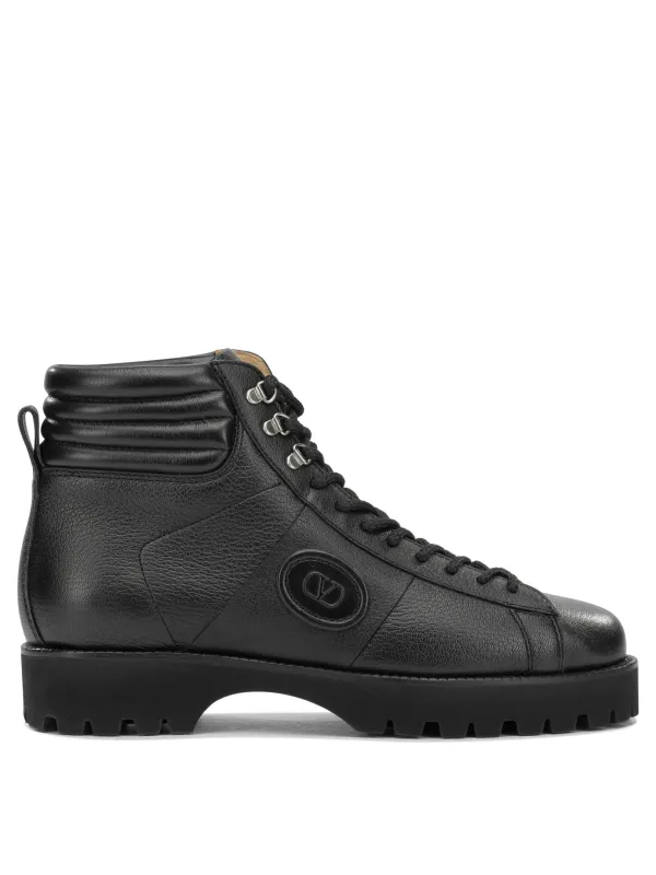 Lord Chunky Boots And Ankle Boots Black made by Valentino Garavani