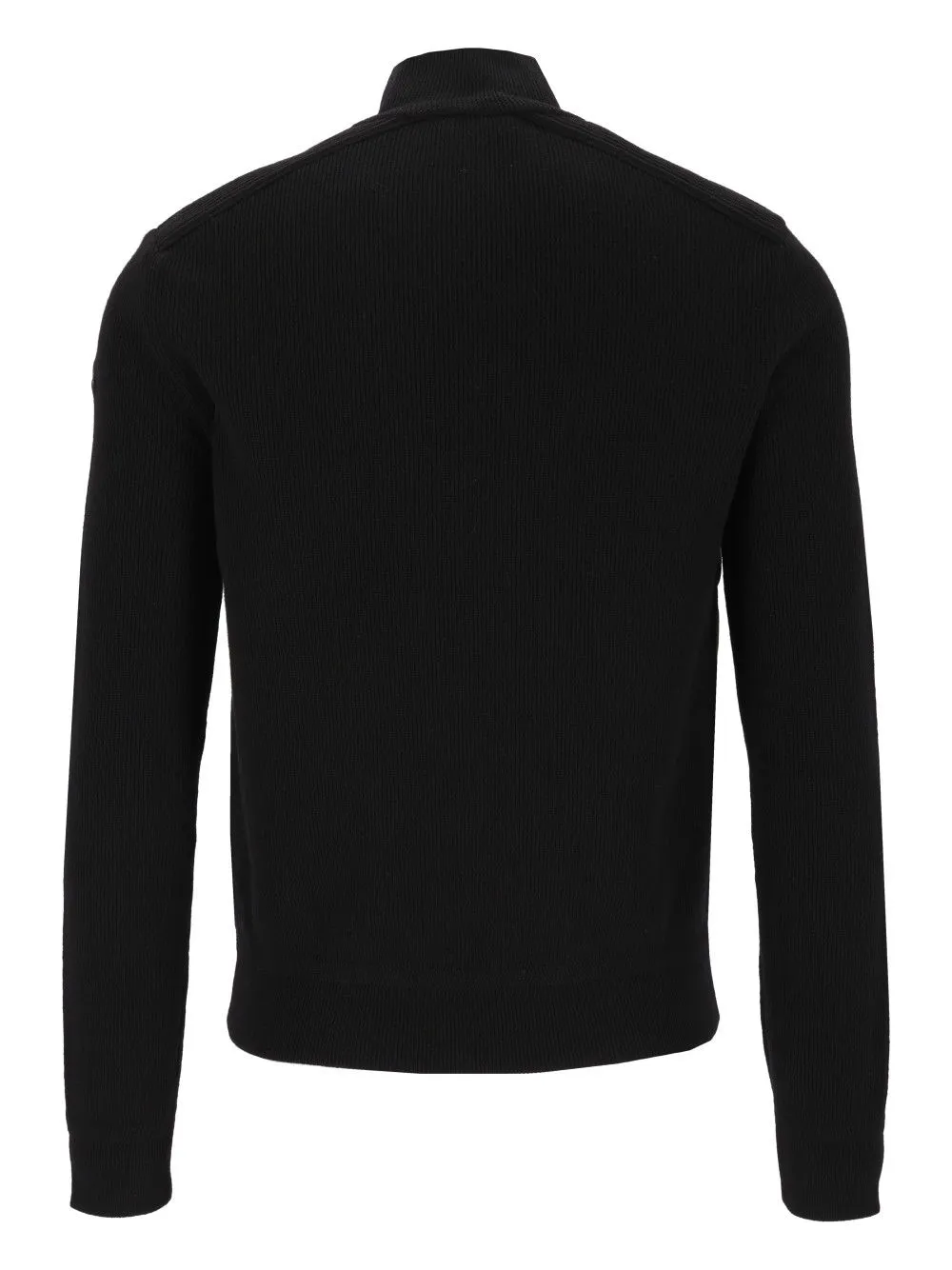 Quilted Zipped Jacket Knitwear Black sold by Wanan Luxury product image thumbnail 2