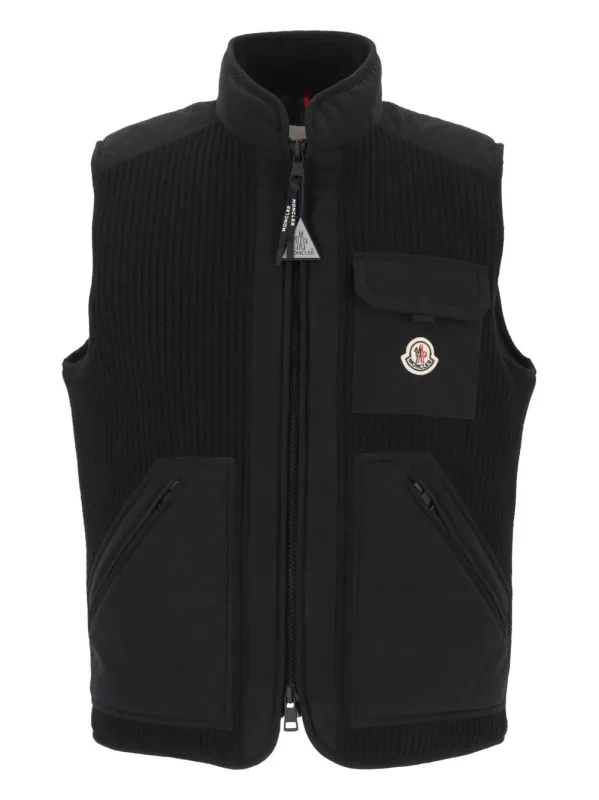 Lenevra Vest Jackets Black made by Moncler
