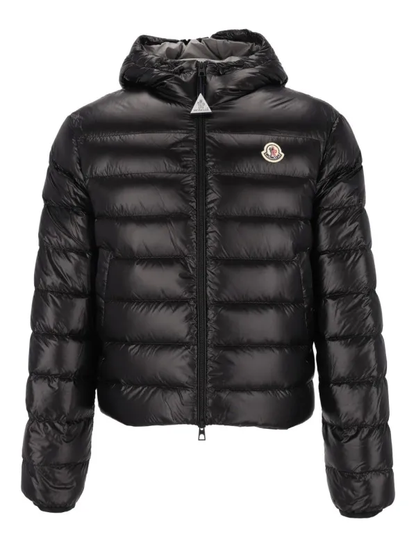 Forzo Jacket Coats Black made by Moncler