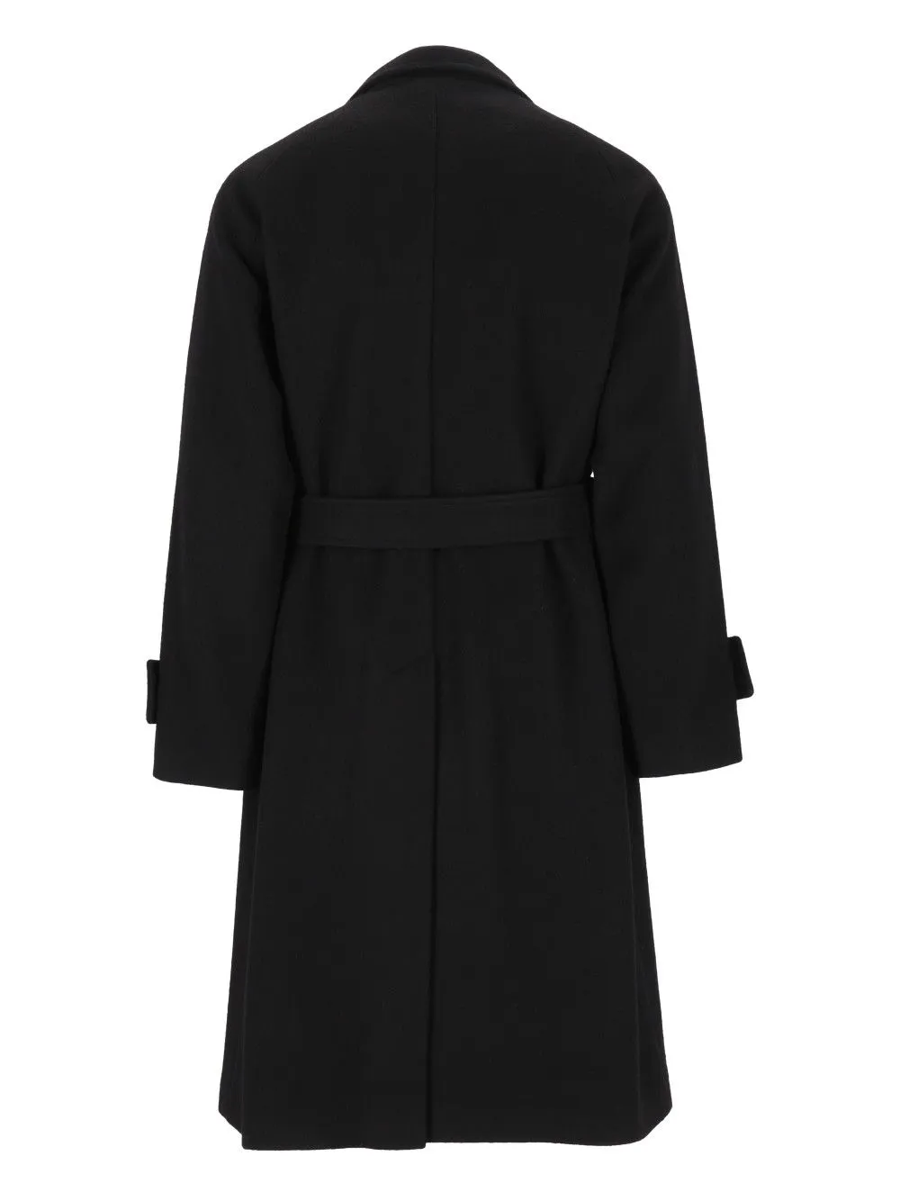 Cappotto Heron 78 Lana 22 Poliammide Coats Black sold by Wanan Luxury product image thumbnail 2