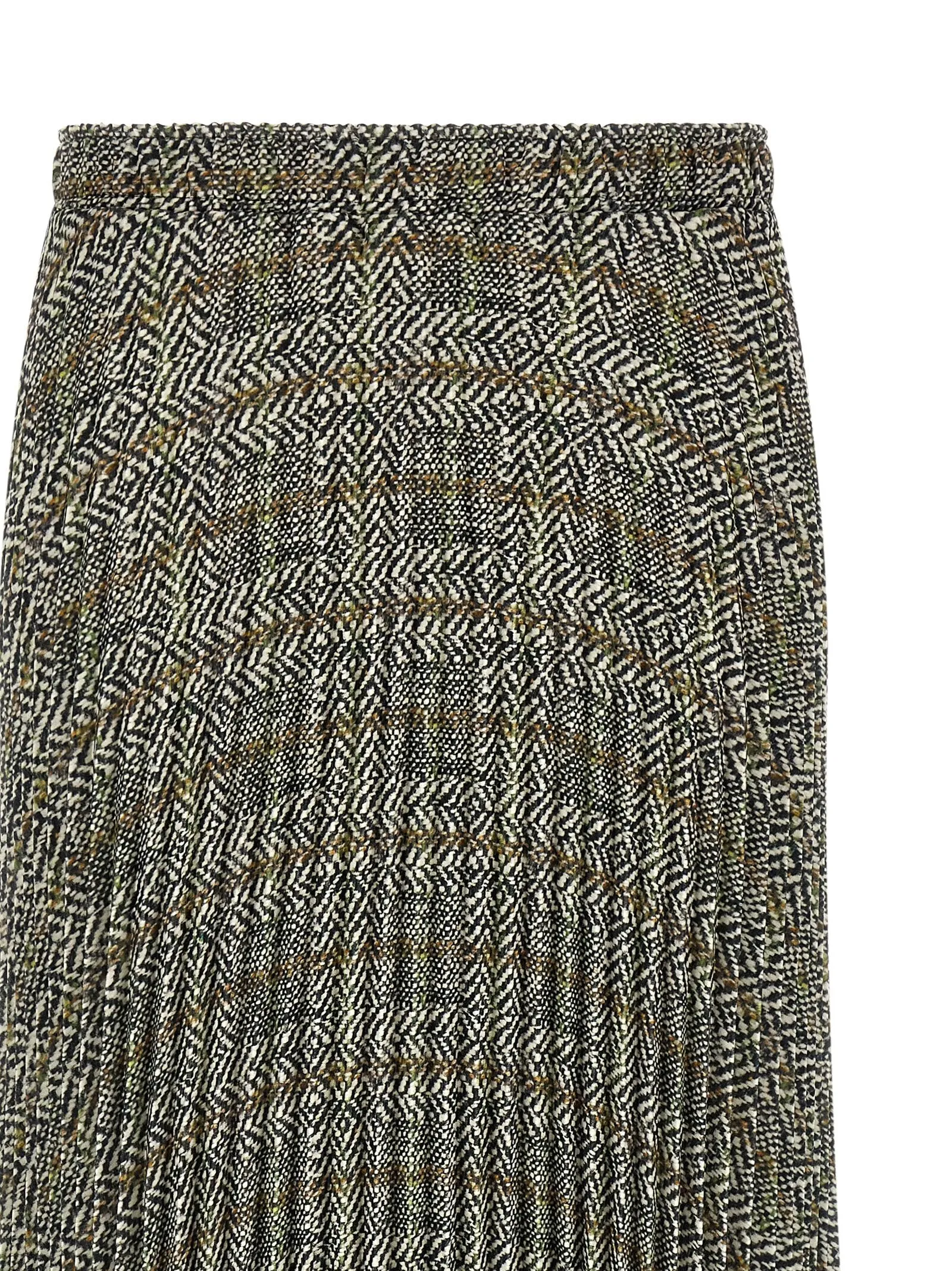 Pleated Skirt With Lace Skirts Multicolor sold by Wanan Luxury product image thumbnail 3