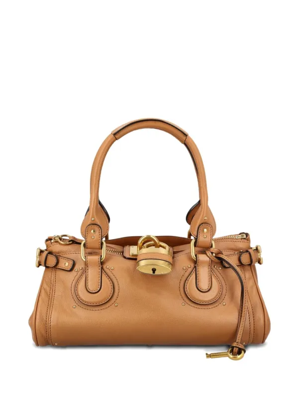 Paddington Leather Shoulder Bag made by Chloe