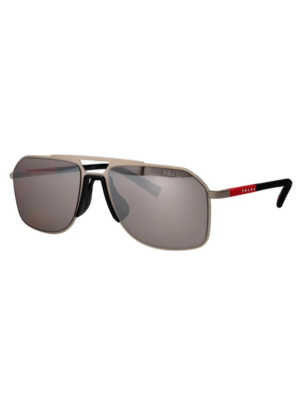 0PS B51S SQUARED Sunglasses made by Prada Linea Rossa