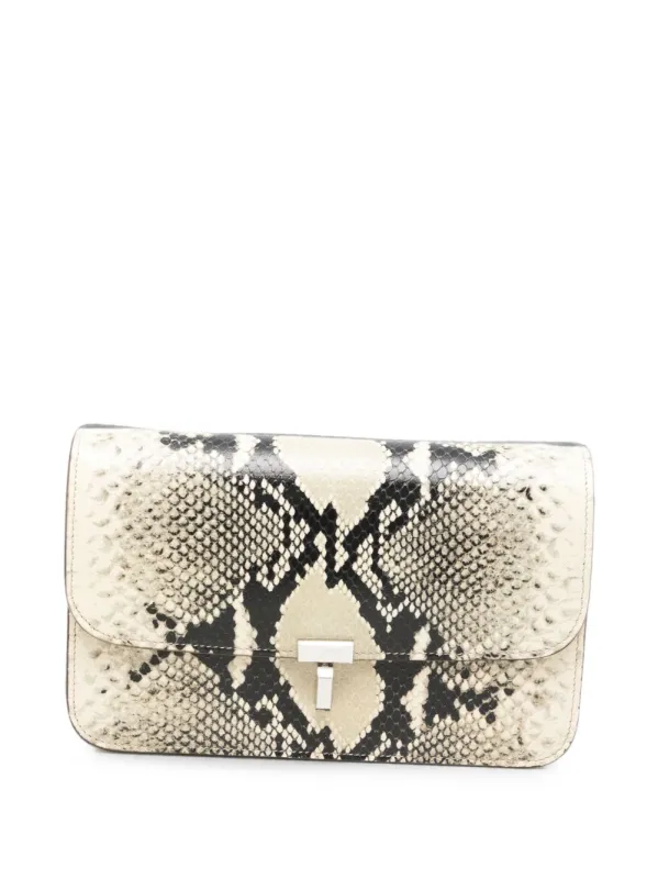 T-Lock Leather Crossbody Bag made by Toteme