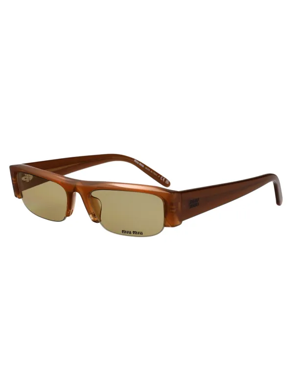 0MU B07S RECTANGULAR Sunglasses made by Miu Miu