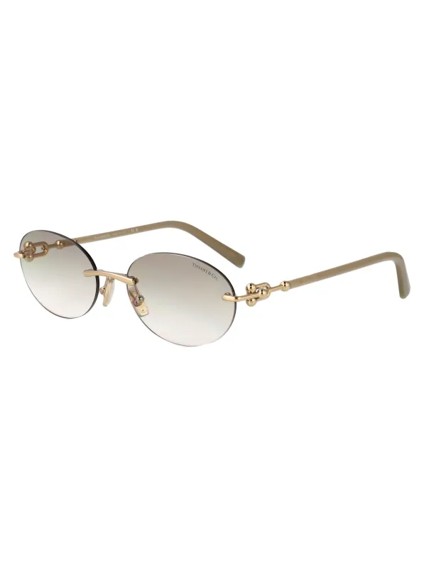 0TF3104D Oval Sunglasses made by Tiffany & Co.