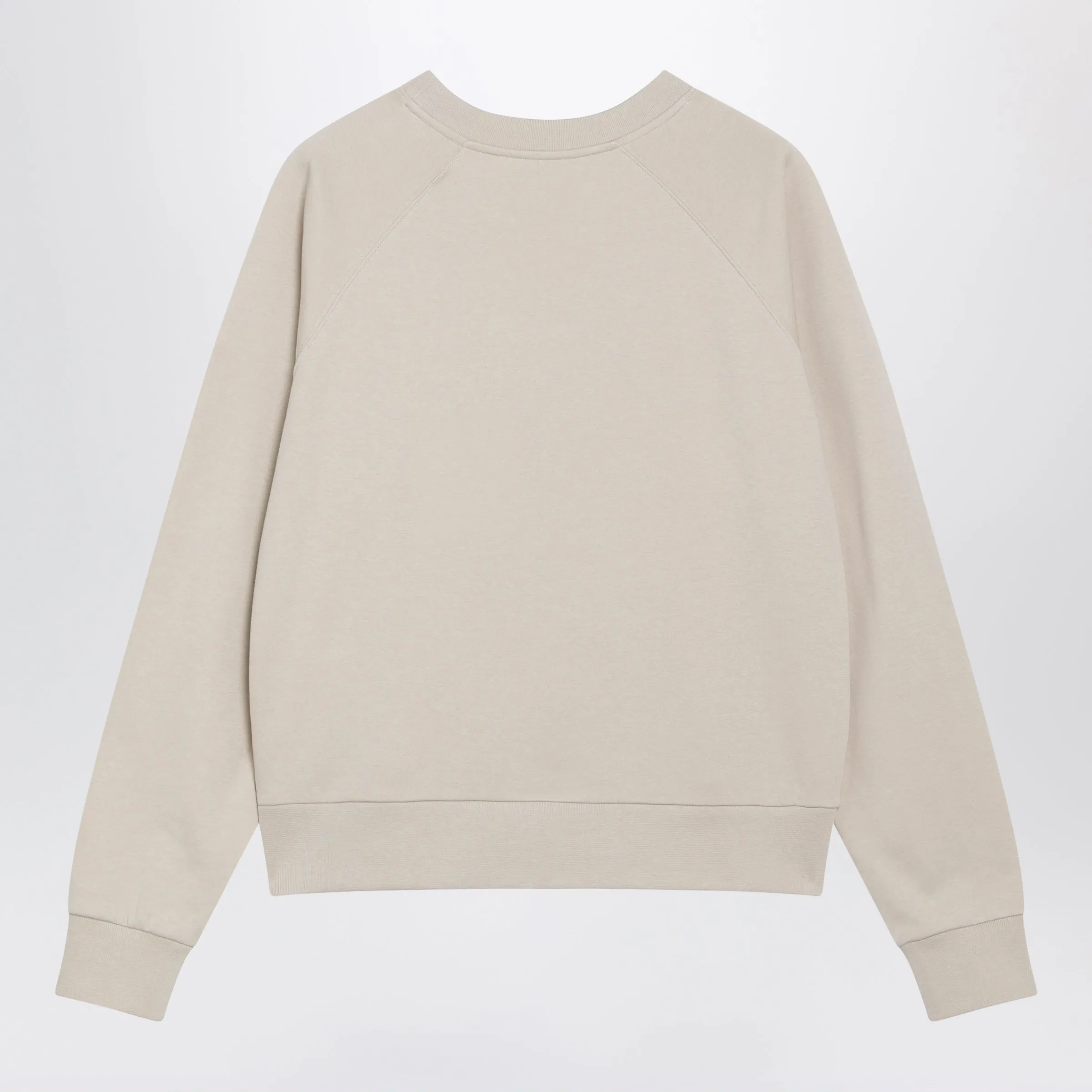 Light Beige Sweatshirt With Logo Embroidery sold by Wanan Luxury product image thumbnail 2