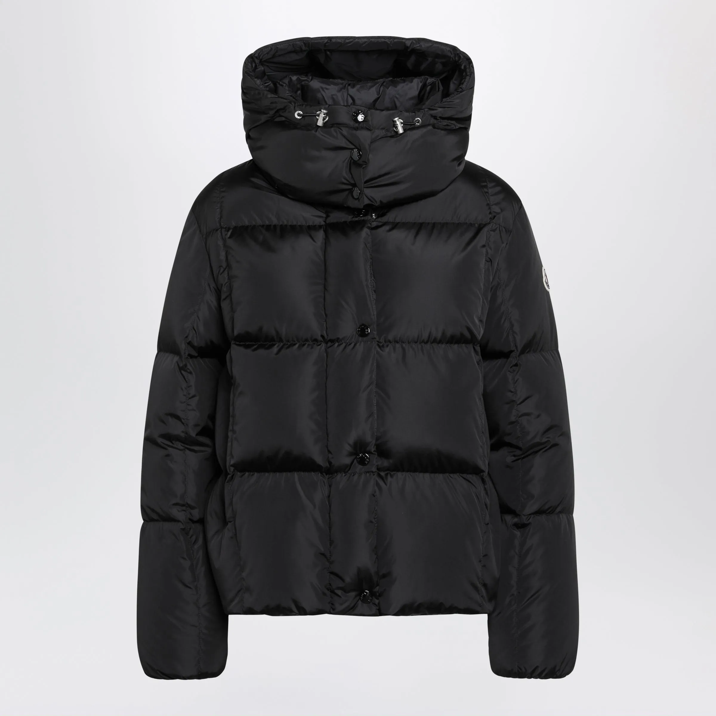 Black Nylon Down Jacket sold by Wanan Luxury