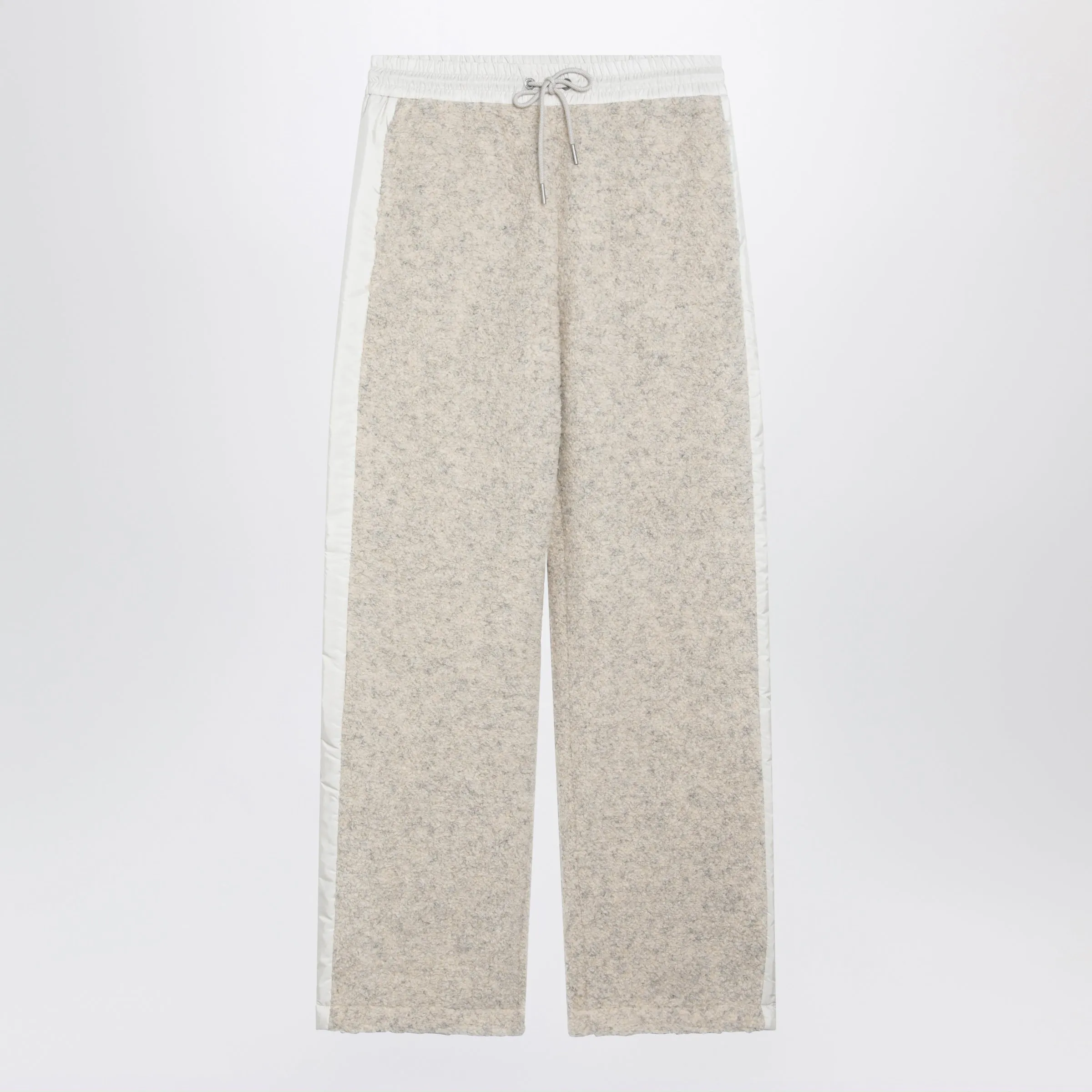 Ivory Bouclé Trousers sold by Wanan Luxury