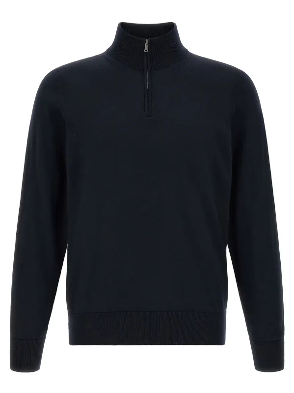 H-Ebenji Sweaters And Cardigans Blue made by Hugo Boss