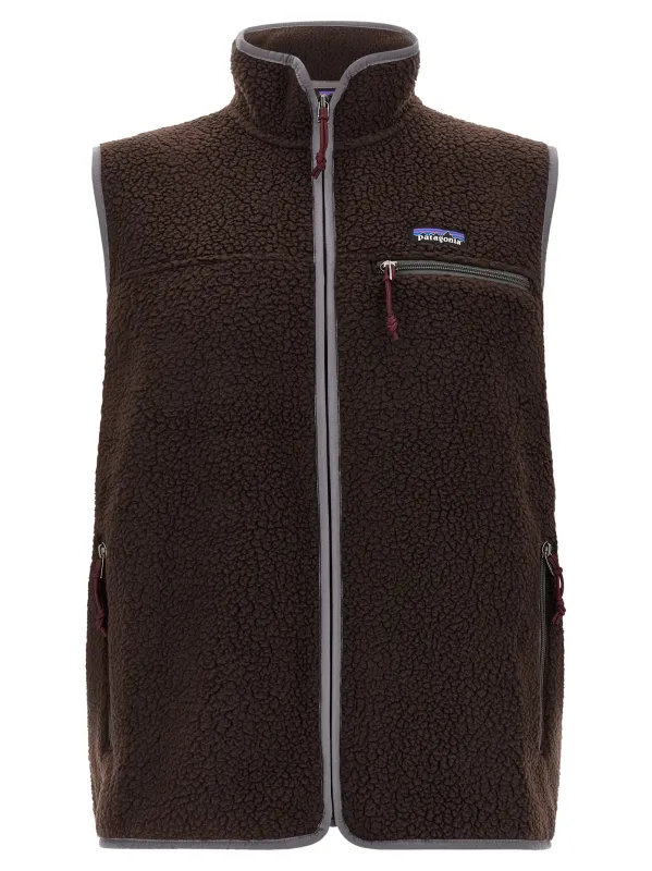 Retro Gilet Brown made by Patagonia