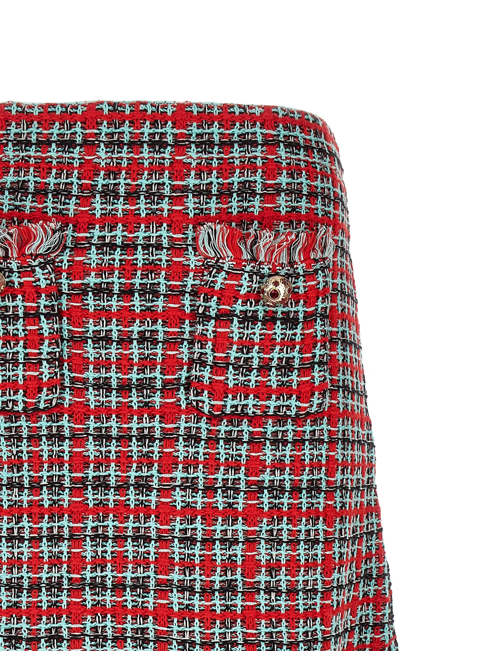 Tweed Skirt Multicolor sold by Wanan Luxury product image thumbnail 3