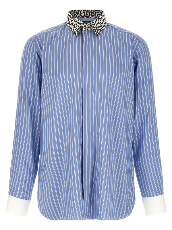 Animal Print Collar Shirt Multicolor made by Tom Ford