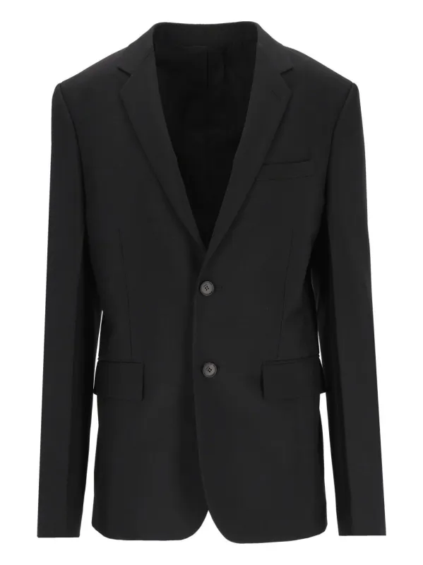Classic Jacket Black made by Fendi