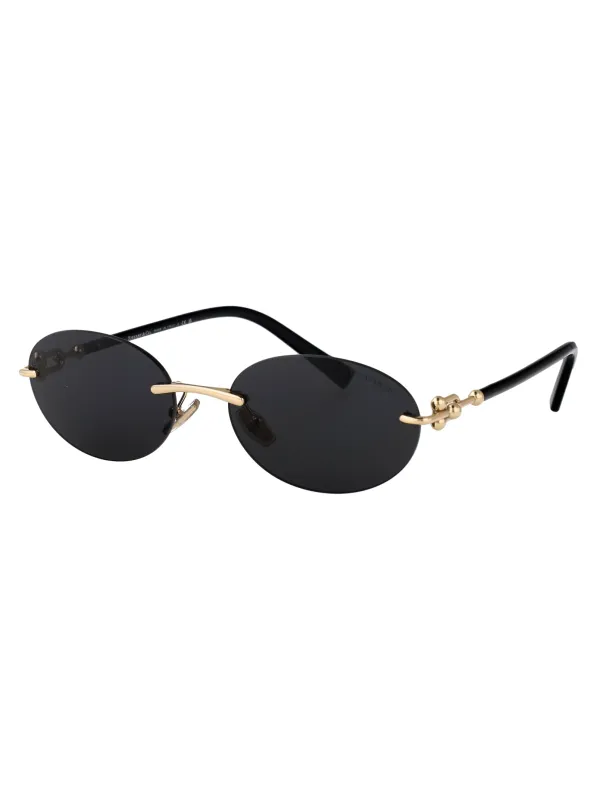 0TF3104D Oval Sunglasses made by Tiffany & Co.