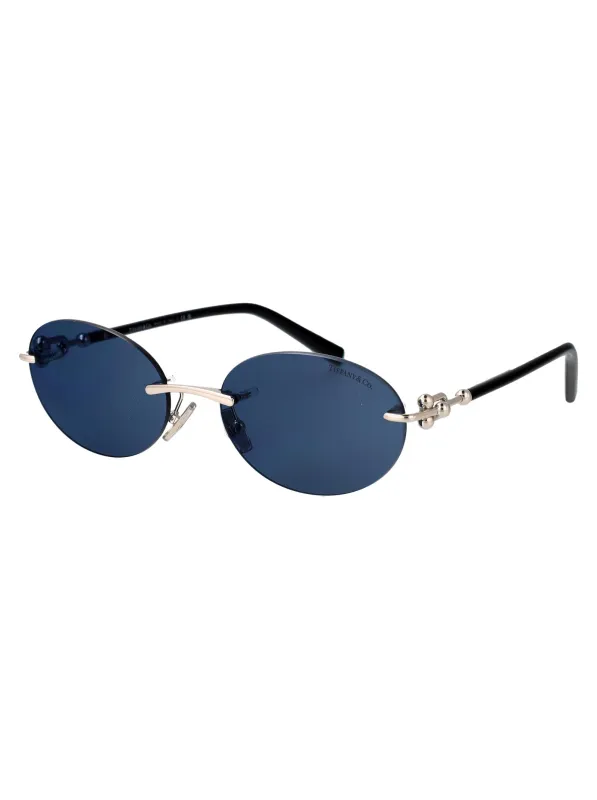 0TF3104D OVAL Sunglasses made by Tiffany & Co.