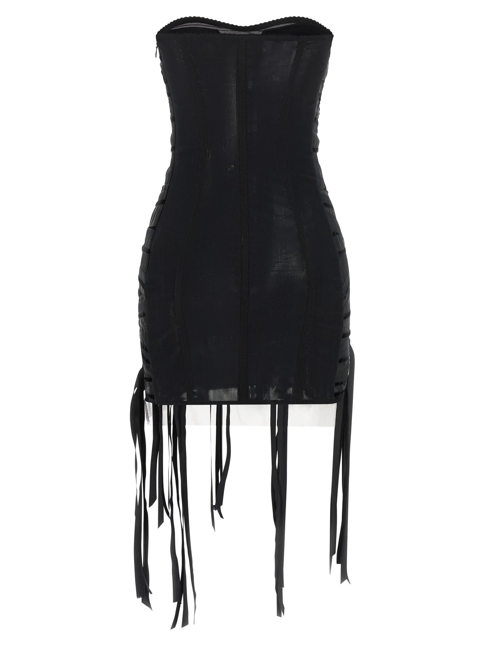 Ribbon Dress Black sold by Wanan Luxury product image thumbnail 2
