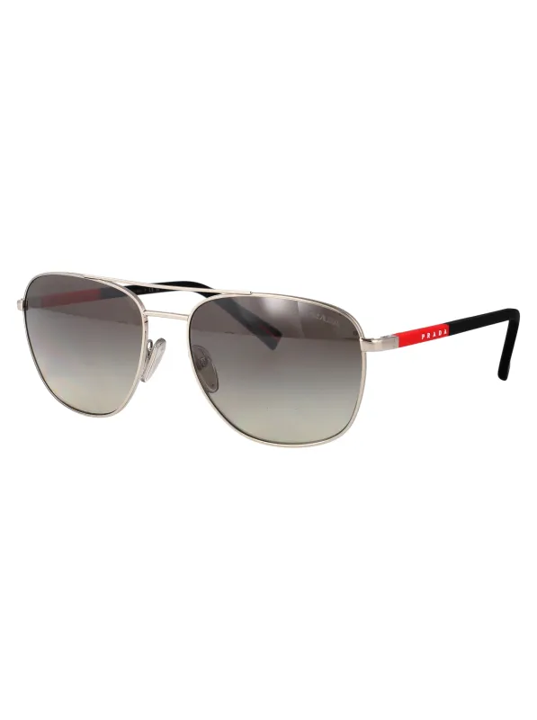 0PS 54ZS OVAL Sunglasses made by Prada Linea Rossa