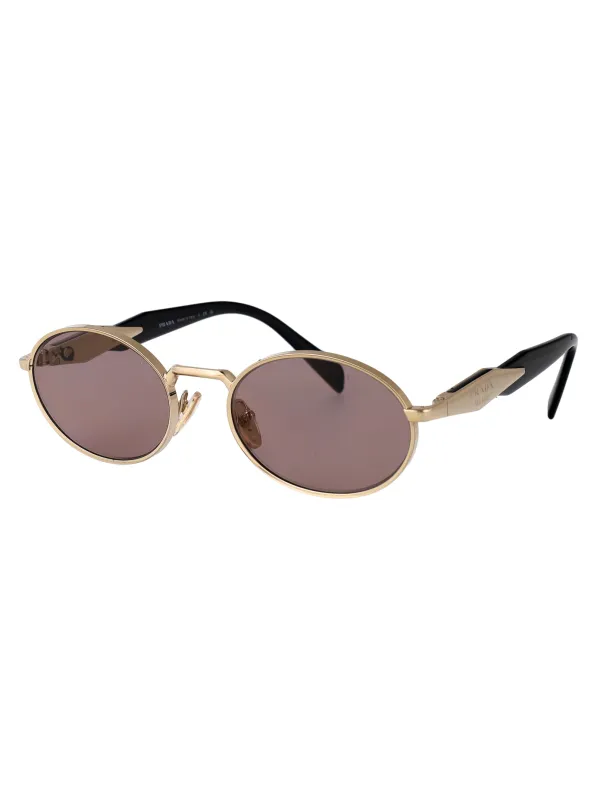 0PR 65ZS OVAL Sunglasses made by Prada