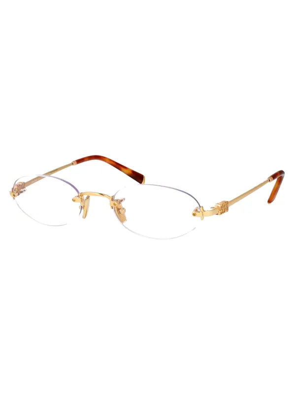 0MU 53WV OVAL Optical made by Miu Miu