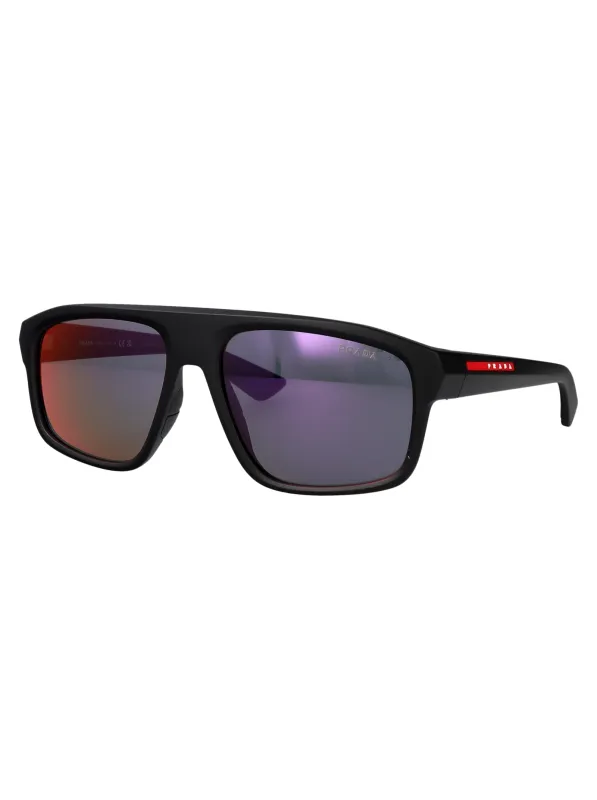 0PS B02S GEOMETRICAL Sunglasses made by Prada Linea Rossa