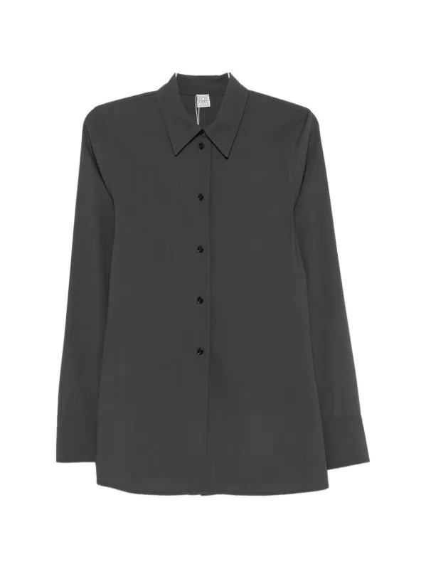 Wool Blend Shirt made by Toteme