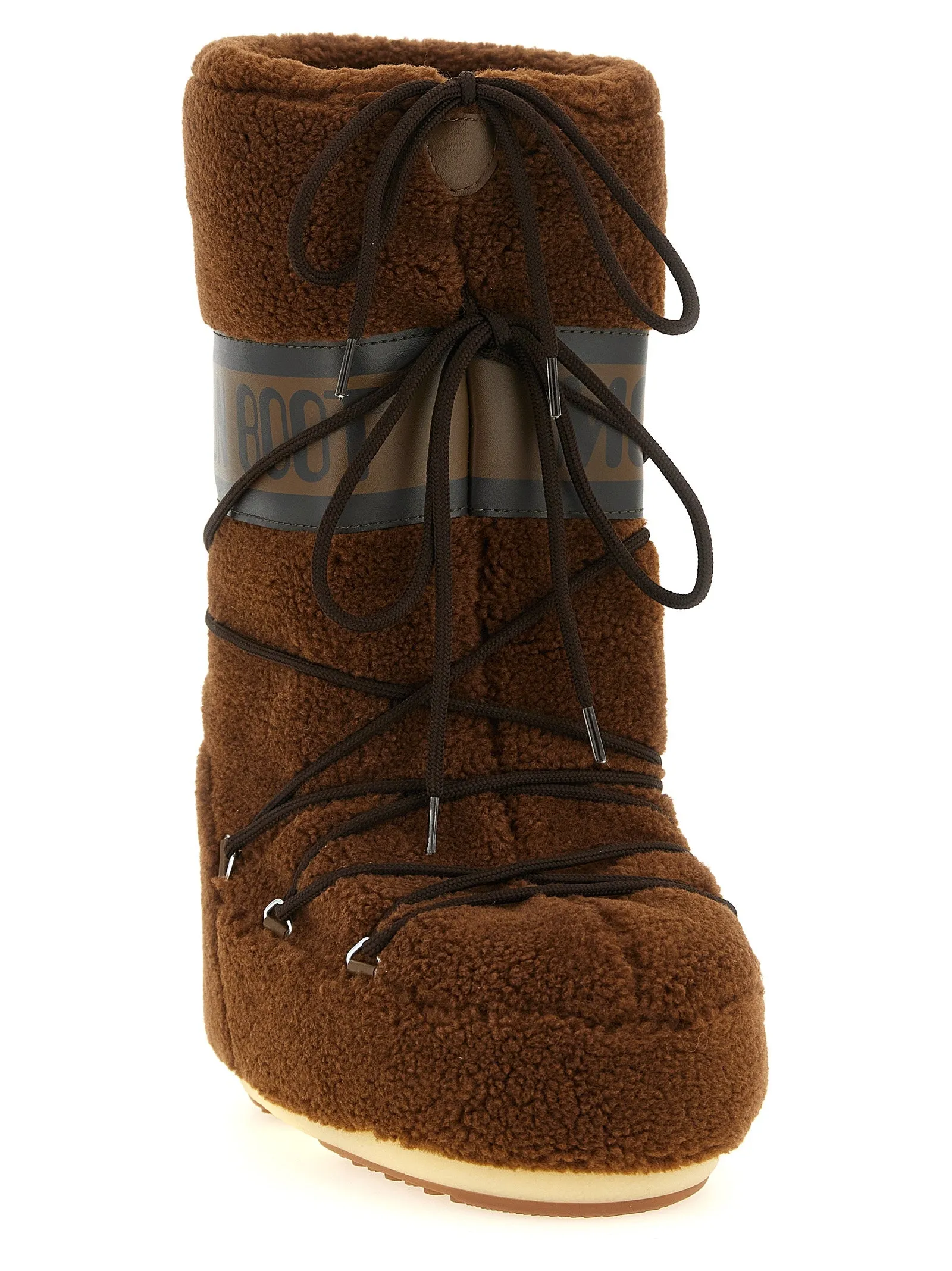 Icon Fleece Boots And Ankle Boots Brown sold by Wanan Luxury product image thumbnail 2
