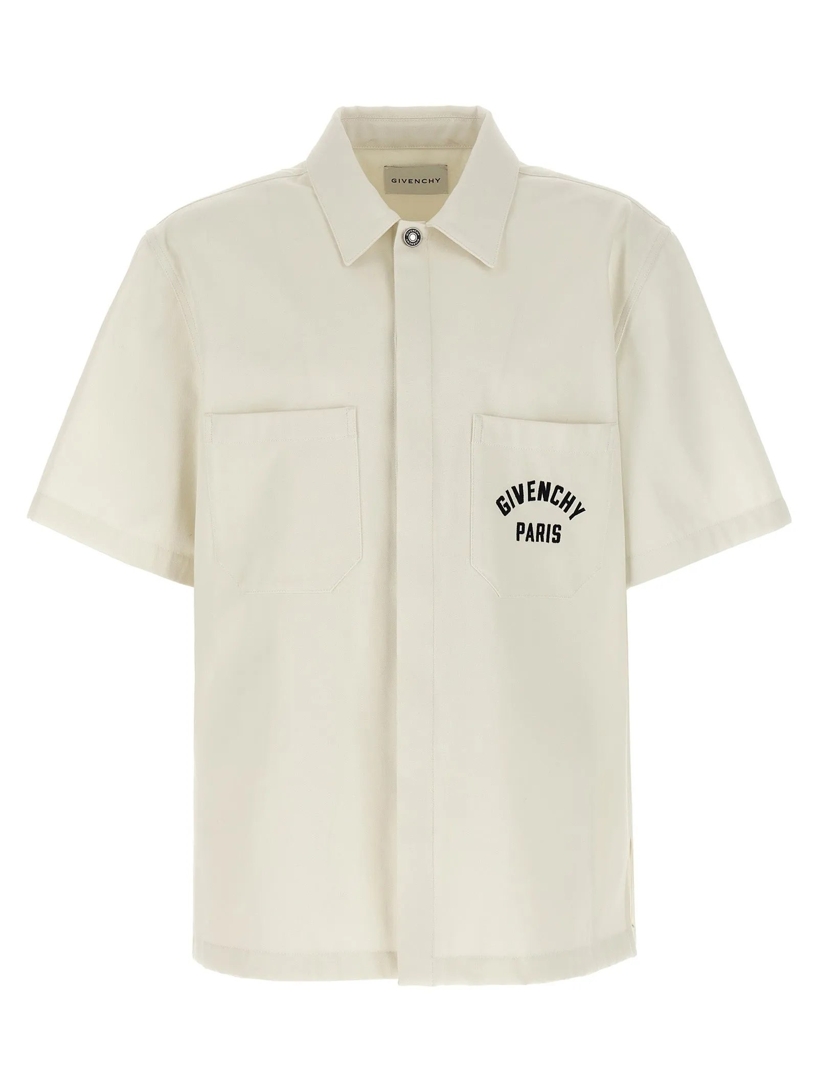 Logo Embroidery Shirt Beige sold by Wanan Luxury