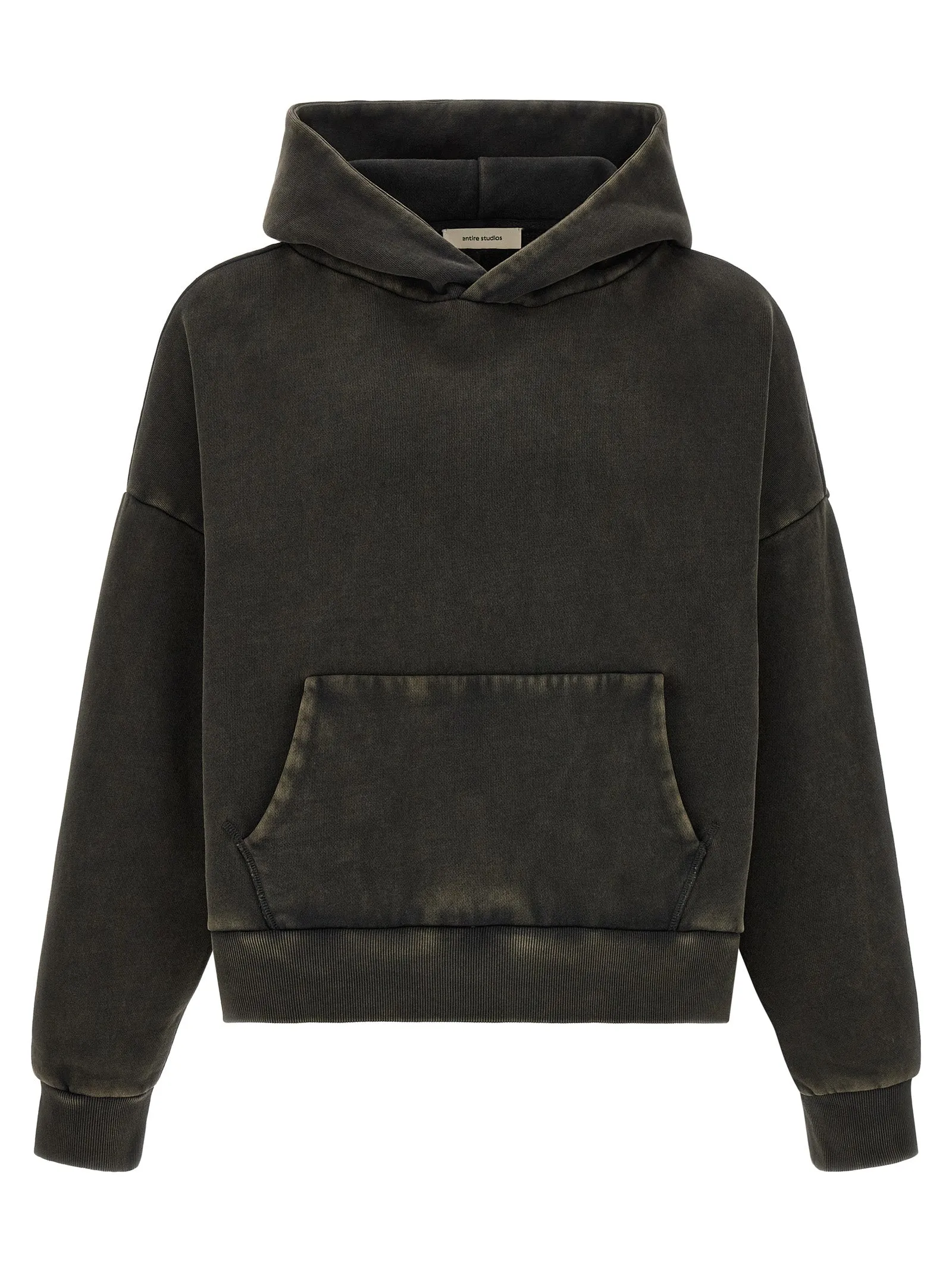 Heavy Hood Sweatshirt Black sold by Wanan Luxury