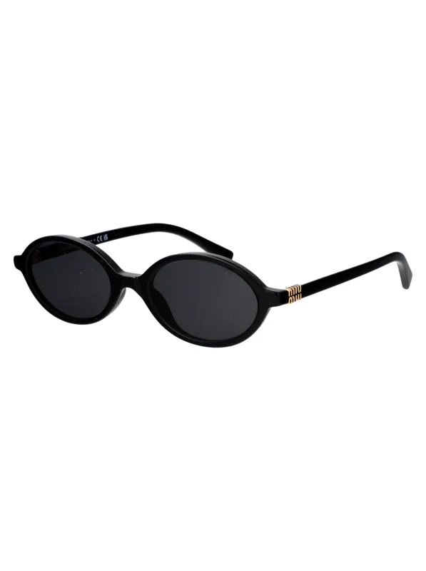 0MU 04ZS OVAL Sunglasses made by Miu Miu