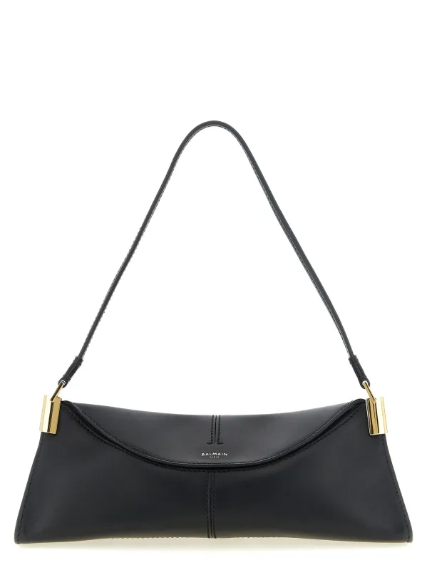 64-83 Shoulder Bags Black made by Balmain