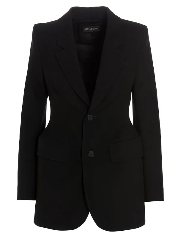 Hourglass Blazers Black made by Balenciaga