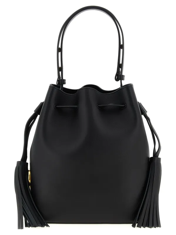 Valentino Garavani Vlogo Signature Shoulder Bag Black made by Valentino Garavani