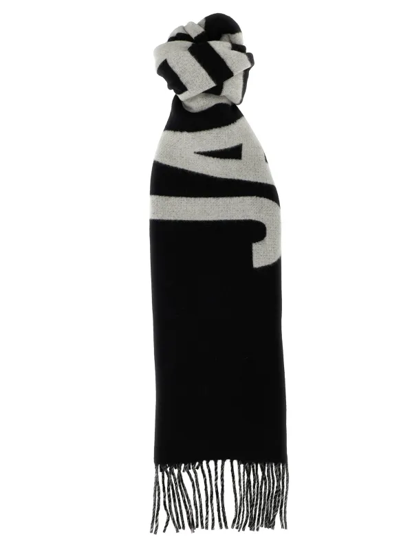 L Scarves And Foulards Black made by Jacquemus