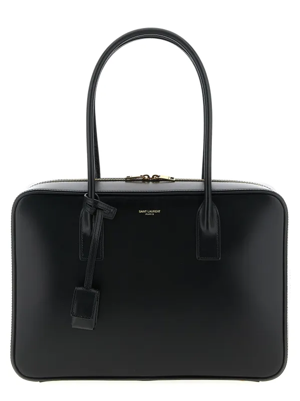Sac De Jour In Box Shoulder Bags Black made by Yves Saint Laurent