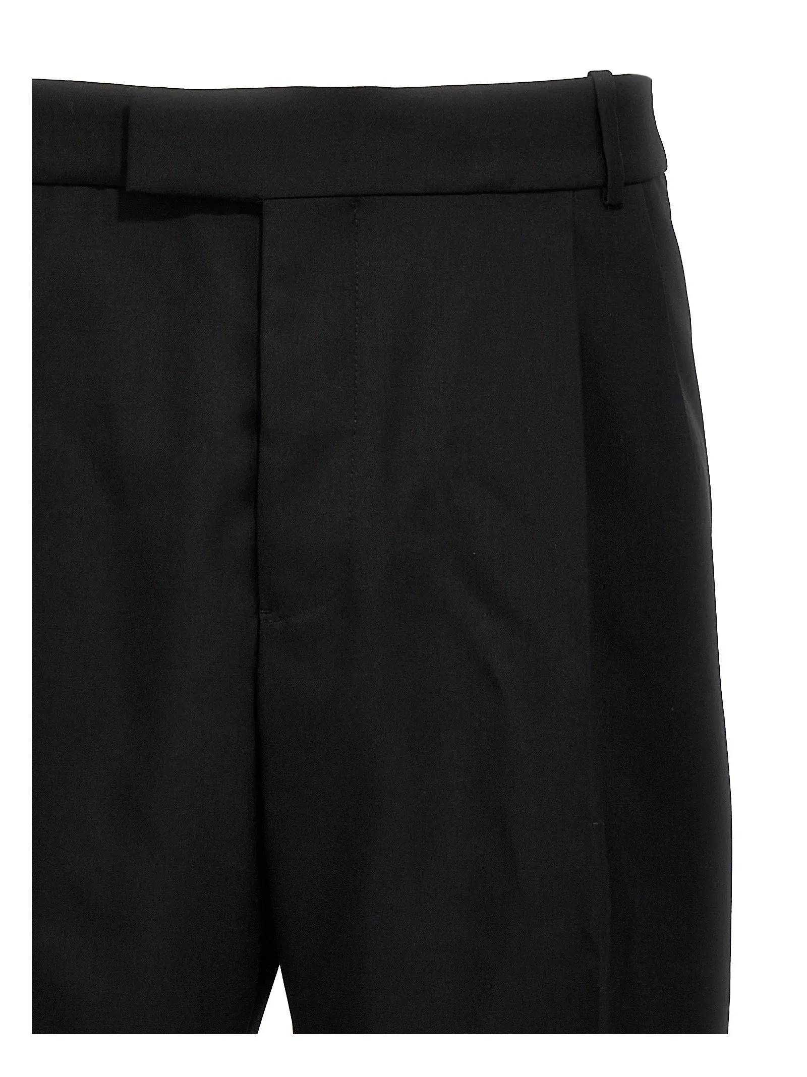 Gabardine Wool Pants Black sold by Wanan Luxury product image thumbnail 3