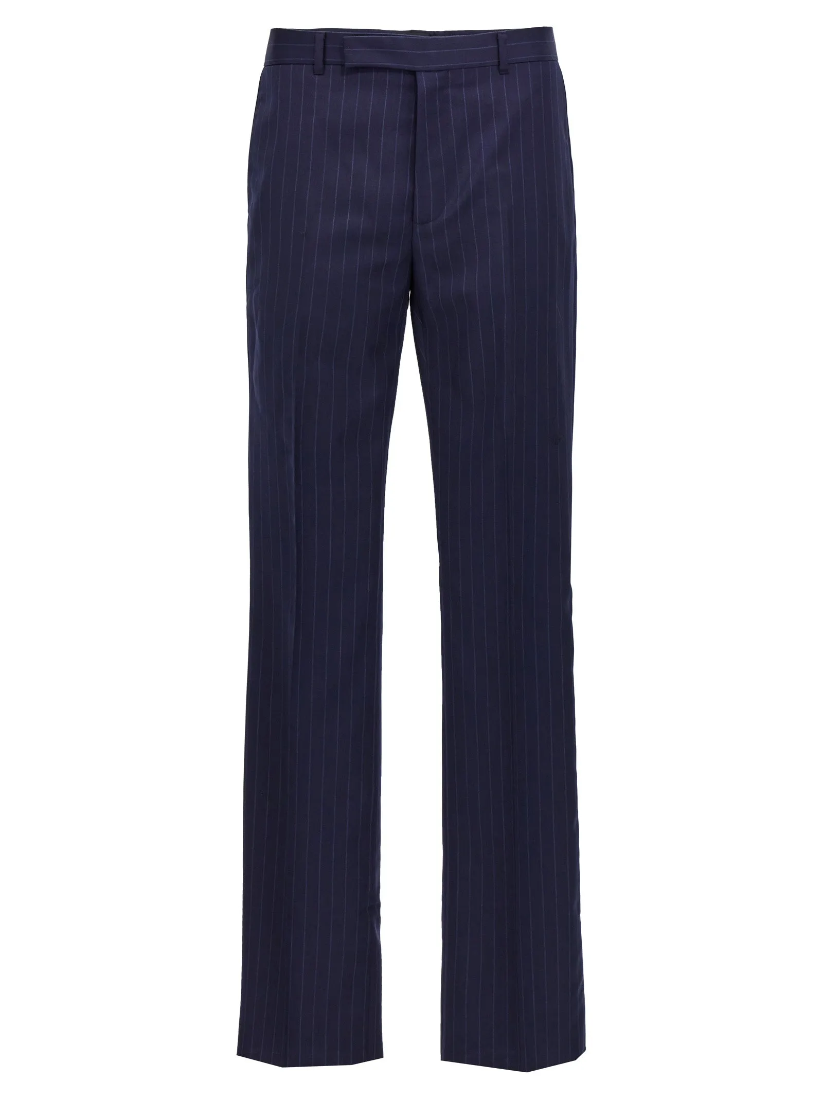 Pinstripe Pants Blue sold by Wanan Luxury