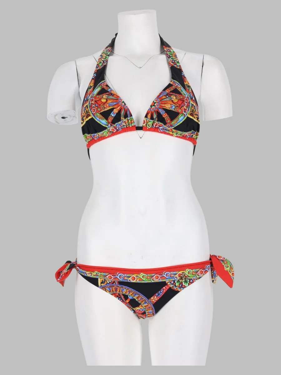 Bikini A Triangolo Con Stampa sold by Wanan Luxury