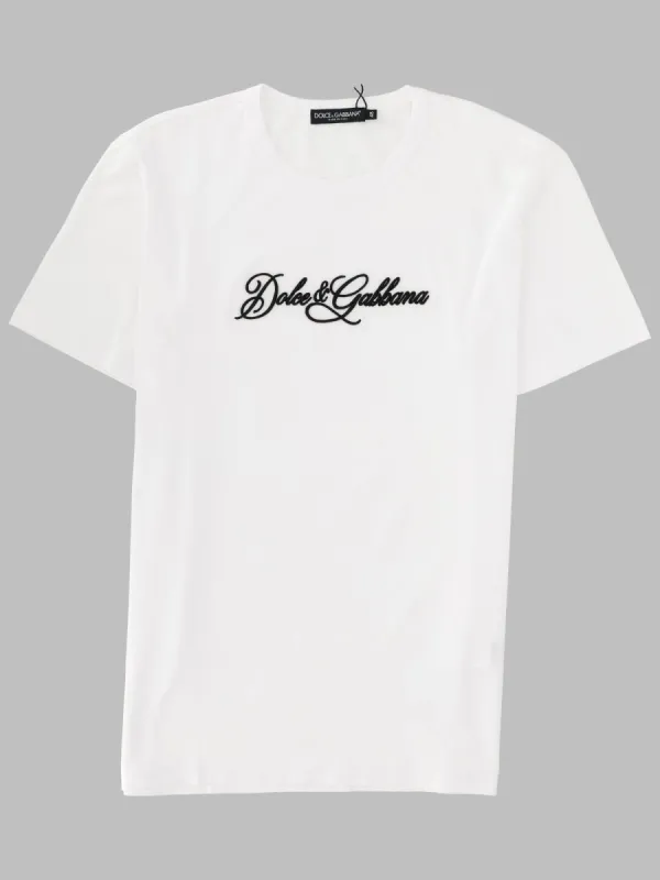 T-Shirt In Cotone made by Dolce & Gabanna