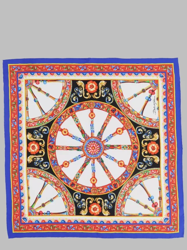 Foulard In Twill Di Seta made by Dolce & Gabanna