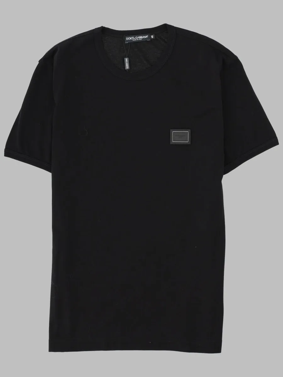 T-Shirt In Cotone Con Placca sold by Wanan Luxury