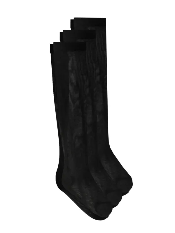 Tripack Calze Con Logo Dg made by Dolce & Gabanna