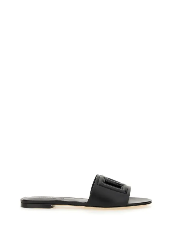Sandalo Slide Con Logo made by Dolce & Gabanna