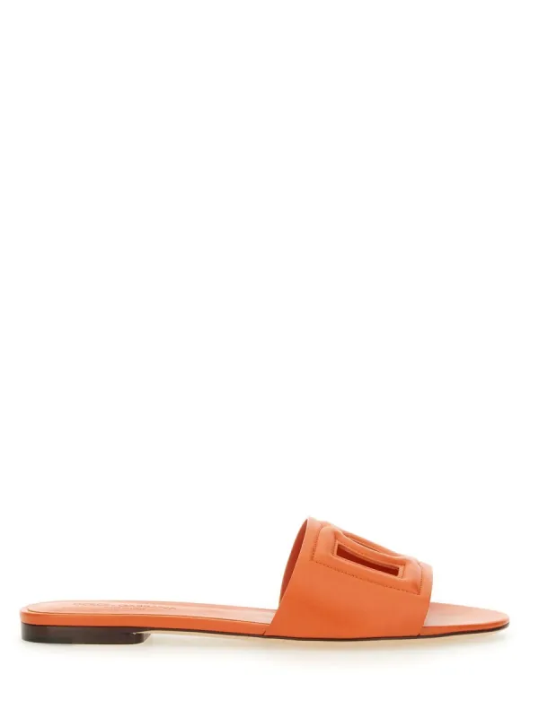 Sandalo Slide Con Logo made by Dolce & Gabanna