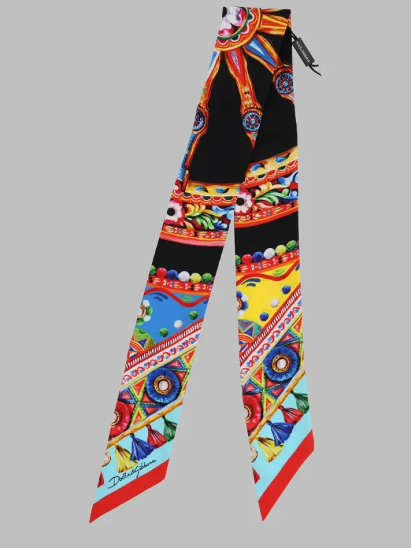 Bandeau 6 X100 In Twill Di Seta made by Dolce & Gabanna