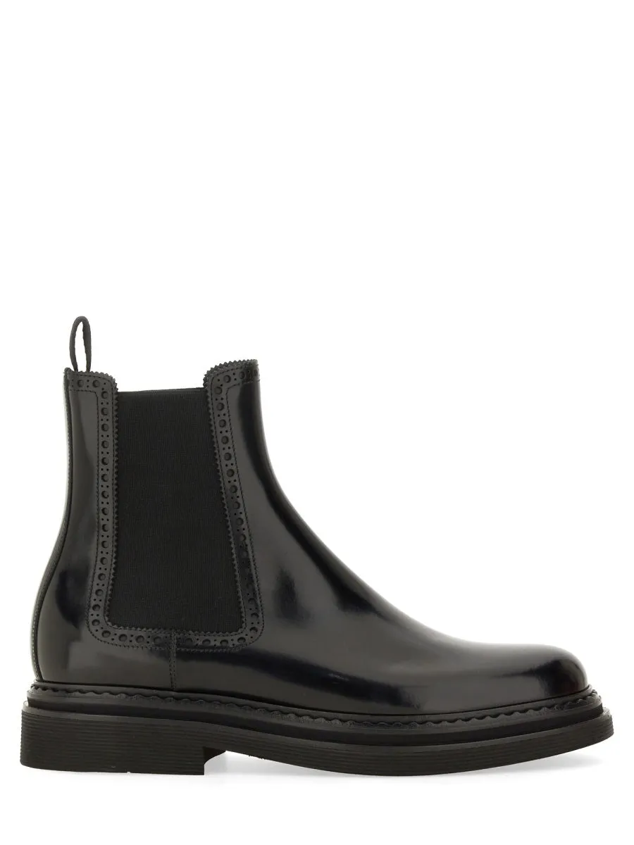 Brushed Leather Boot sold by Wanan Luxury