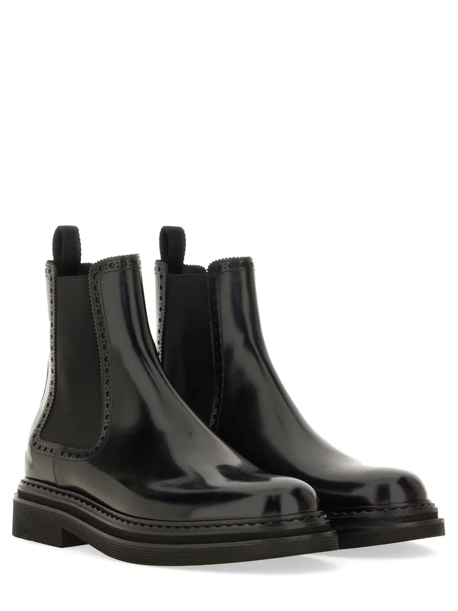 Brushed Leather Boot sold by Wanan Luxury product image thumbnail 2