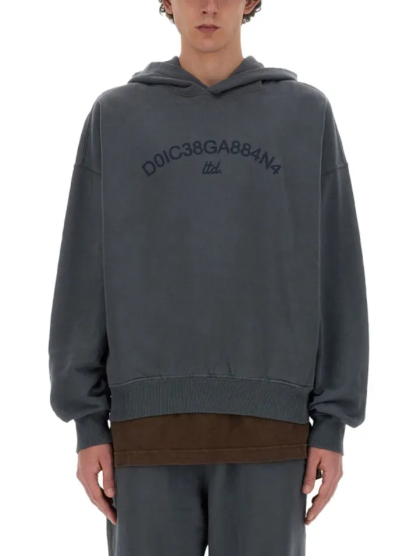 Sweatshirt With Logo made by Dolce & Gabanna